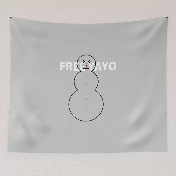 Item preview, FREE YAYO - Angry Snowman NOSEBLEED designed and sold by JuicySchinken.