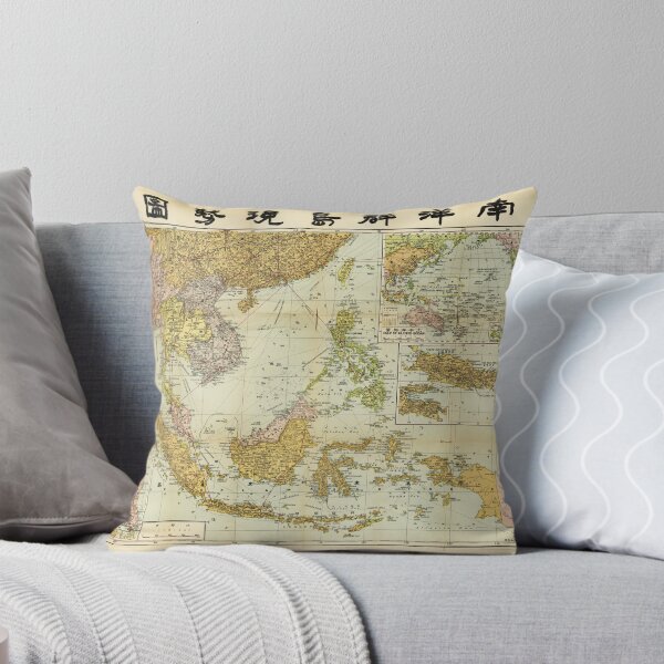 Item preview, Map of Southeast Asia (1936) designed and sold by allhistory.