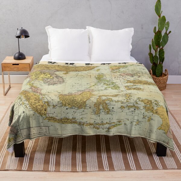 Item preview, Map of Southeast Asia (1936) designed and sold by allhistory.