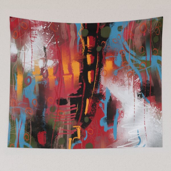 Item preview, Mysterious view on cityscape designed and sold by Mikko Tyllinen.