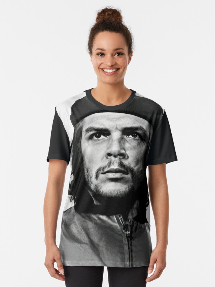 Che Guevara T Shirt Star And Stripes Cuban Revolution new Official Mens  Grey