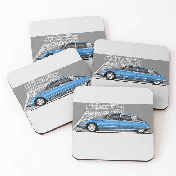 Item preview, My drawing of the car with Eiffel background designed and sold by designjaag.
