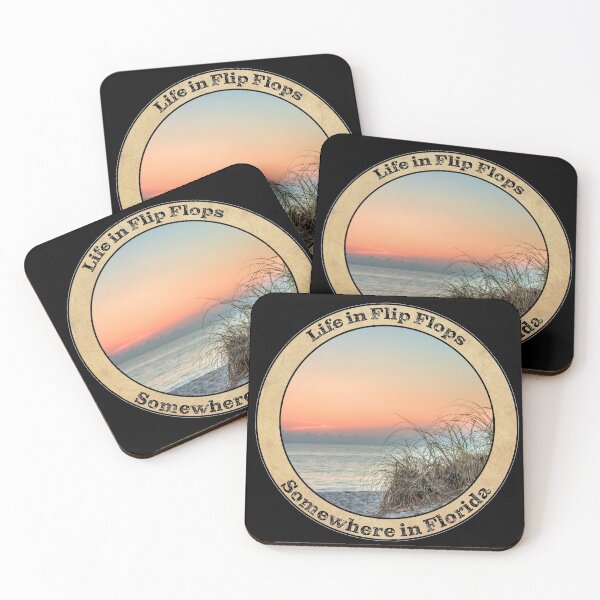 Item preview, Life in Flops Flops Somewhere on Florida Beach designed and sold by Steven Kight.