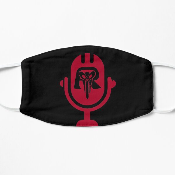 Kamen Ride With Me Mic Dark Red Flat Mask