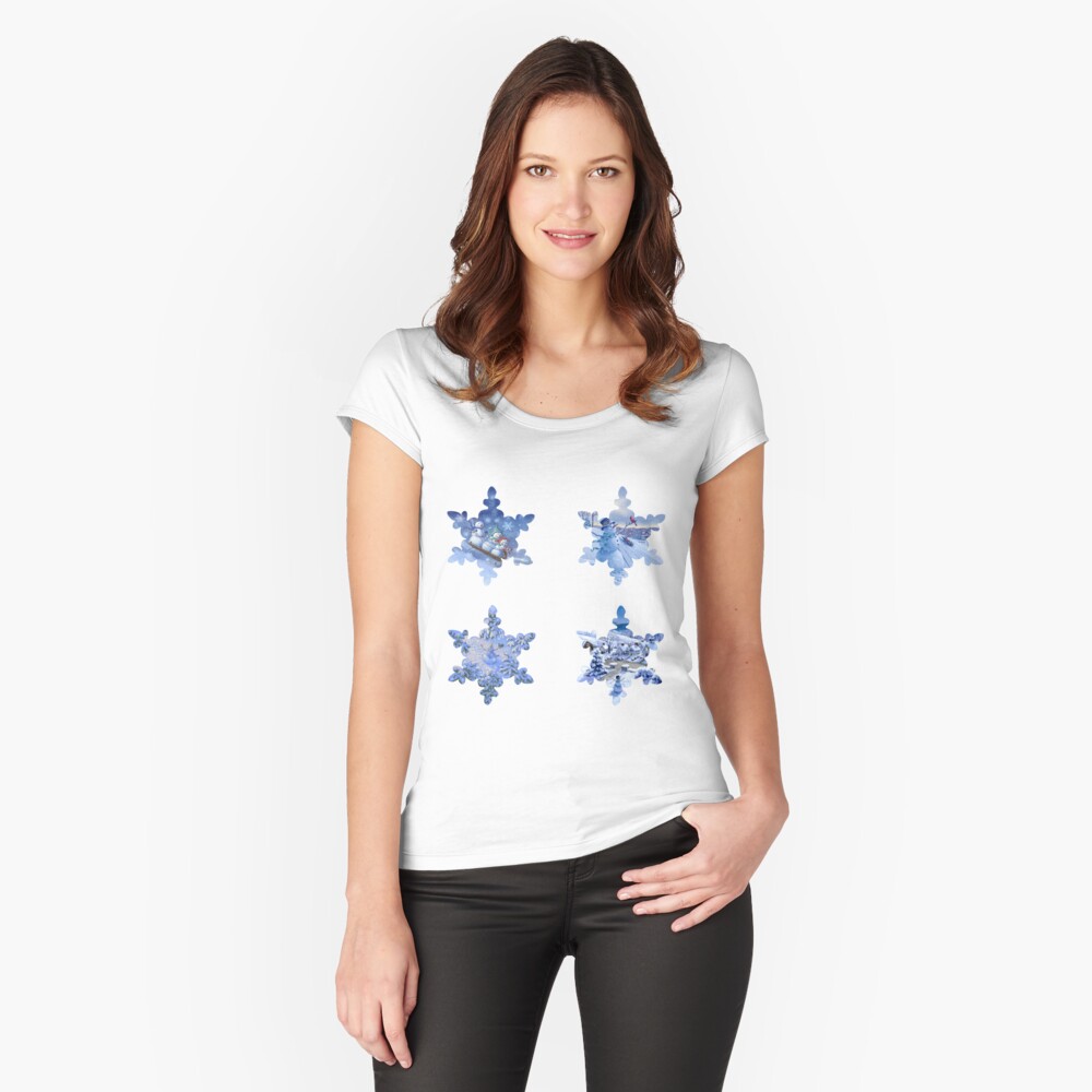 Item preview, Fitted Scoop T-Shirt designed and sold by RuthSanderson.