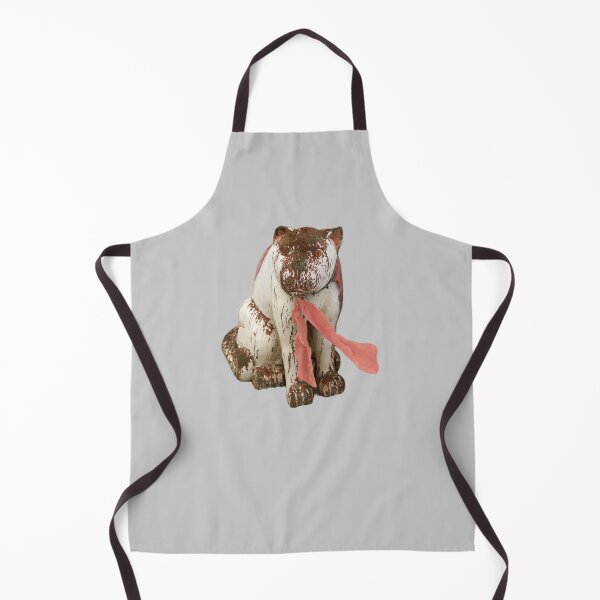 Item preview, Metal Bulldog Statue with Scarf designed and sold by pixelmountain.