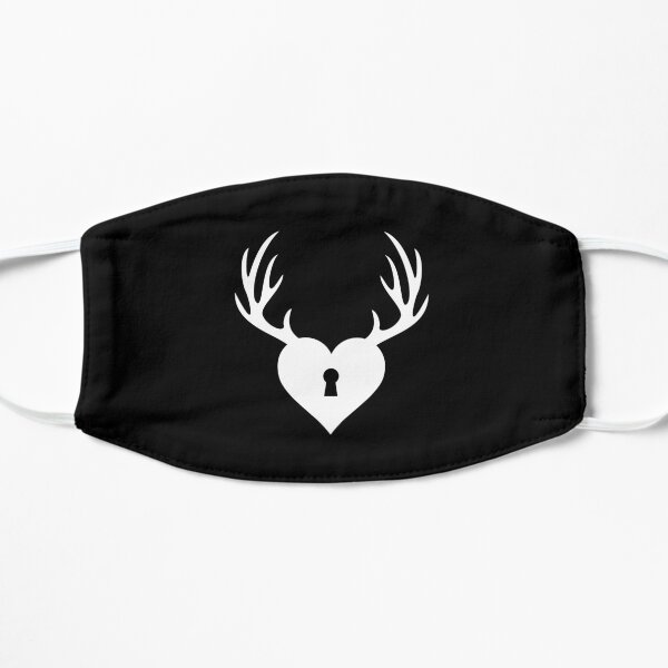 Cuck Cuckolder Deer Horns Flat Mask