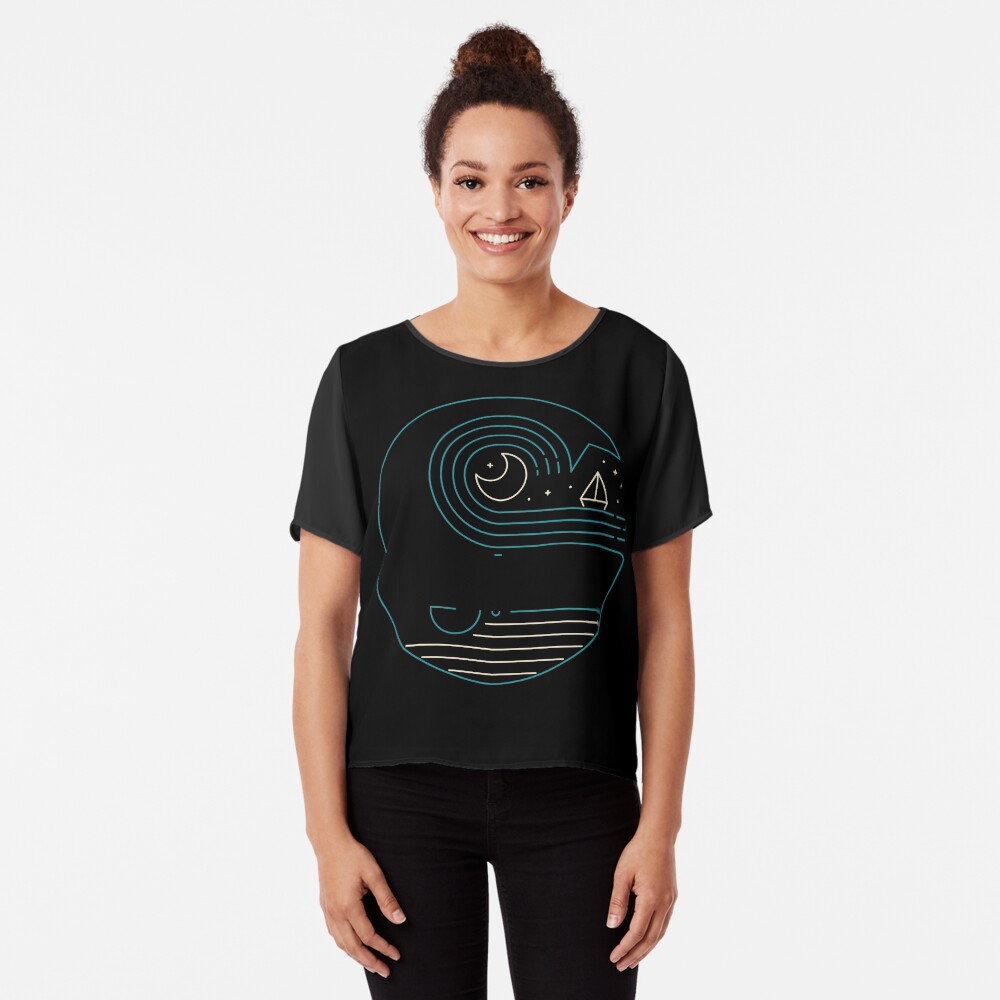 Vista previa del artículo con la obra «Blusa», diseñado y vendido por thepapercrane.