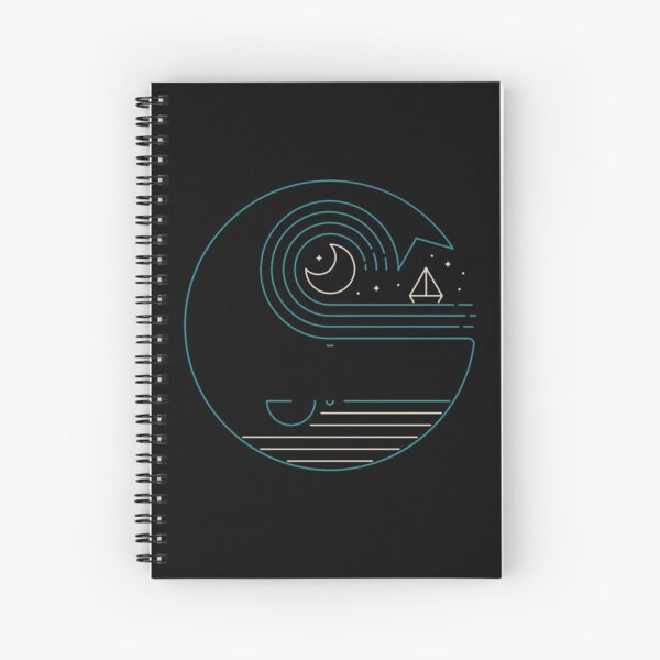 Moonlight Companions Spiral Notebook