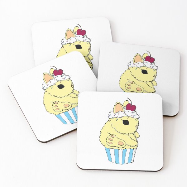 Item preview, Bunny Cupcake 2- Lemon designed and sold by mochinumnums.