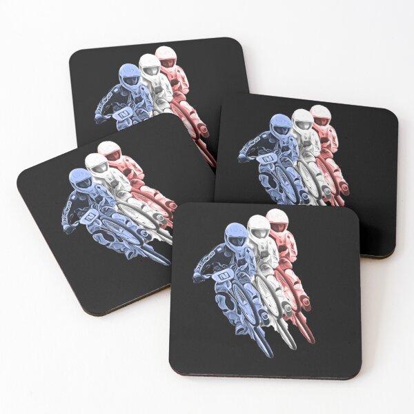 Item preview, bmx blue white red designed and sold by ricobarinas.