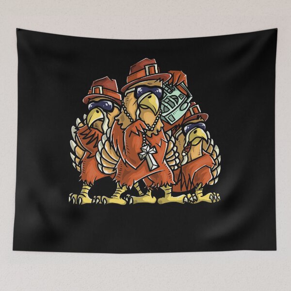 Item preview, Turkeys with cash  designed and sold by mermaidselina.