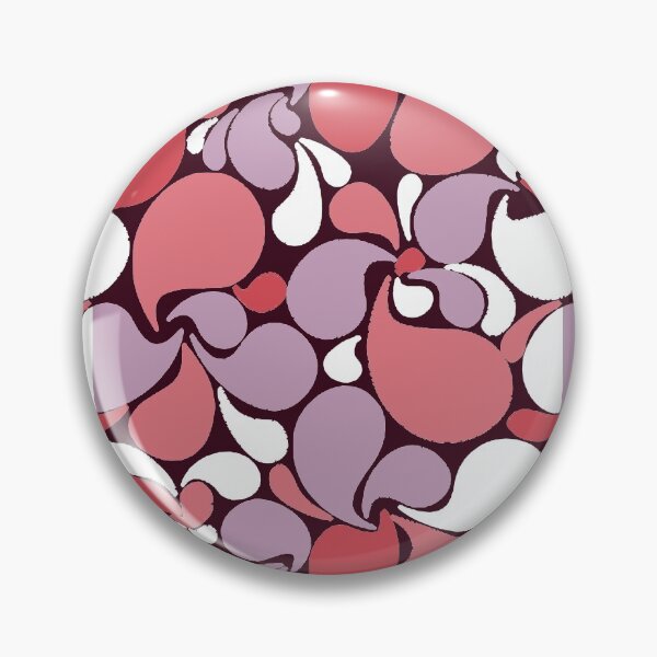 Item preview, petal pattern pink ,white and lavender designed and sold by theinkypensieve.