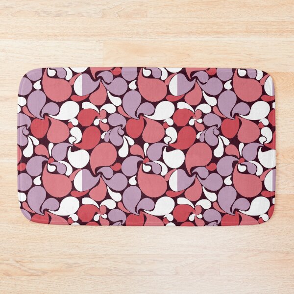 Item preview, petal pattern pink ,white and lavender designed and sold by theinkypensieve.