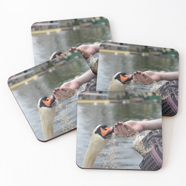 Item preview, Feeding A Swan designed and sold by thelemmingface.