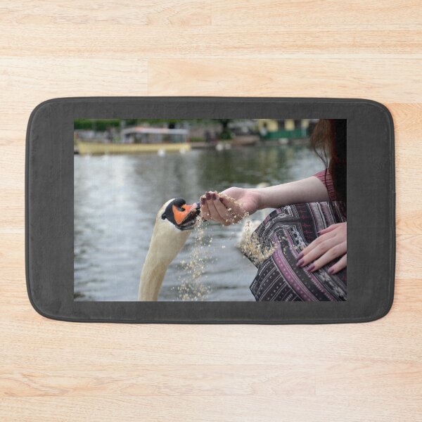 Item preview, Feeding A Swan designed and sold by thelemmingface.