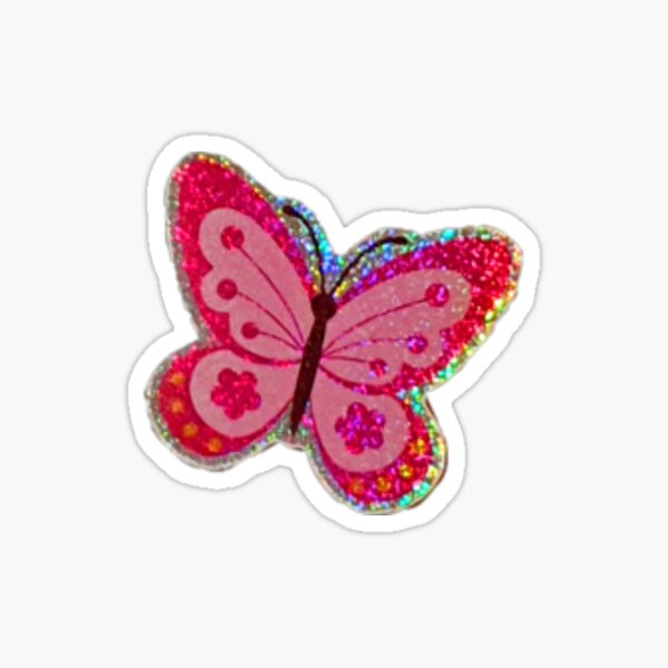Pink Bow Glitter Stickers – Fairy Dust Decals