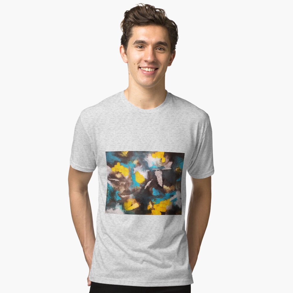 Item preview, Tri-blend T-Shirt designed and sold by annasfunkyart.