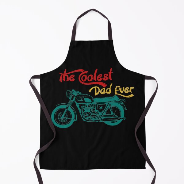 Item preview, THE COOLEST DAD EVER, motorcycle, cruiser, custom, vintage color designed and sold by NiceSign.