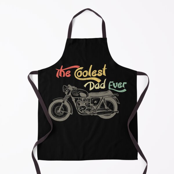 Item preview, THE COOLEST DAD EVER, motorcycle, cruiser, custom, vintage color designed and sold by NiceSign.