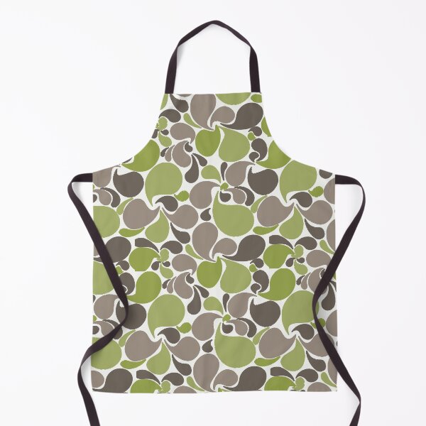 Item preview, Petal pattern green and eath colours designed and sold by theinkypensieve.