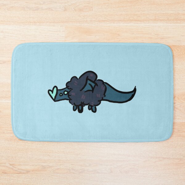 Item preview, Navy Dragon Fluff designed and sold by Platinumfrog.