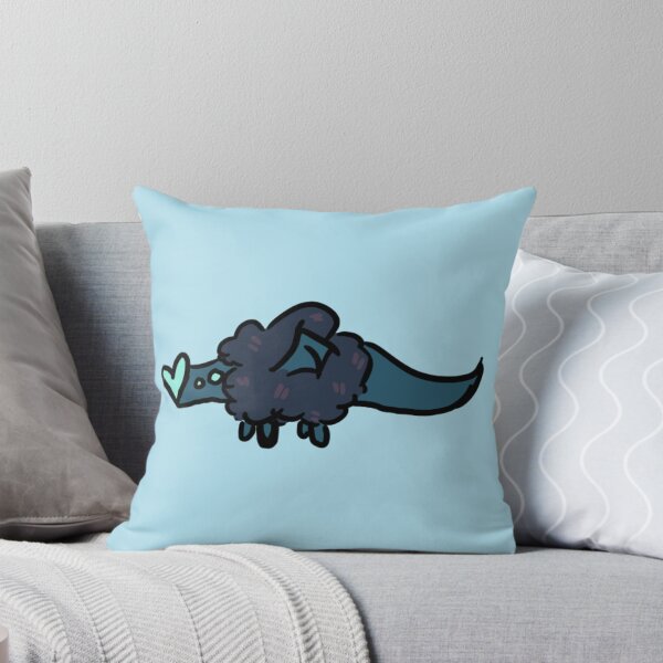 Item preview, Navy Dragon Fluff designed and sold by Platinumfrog.