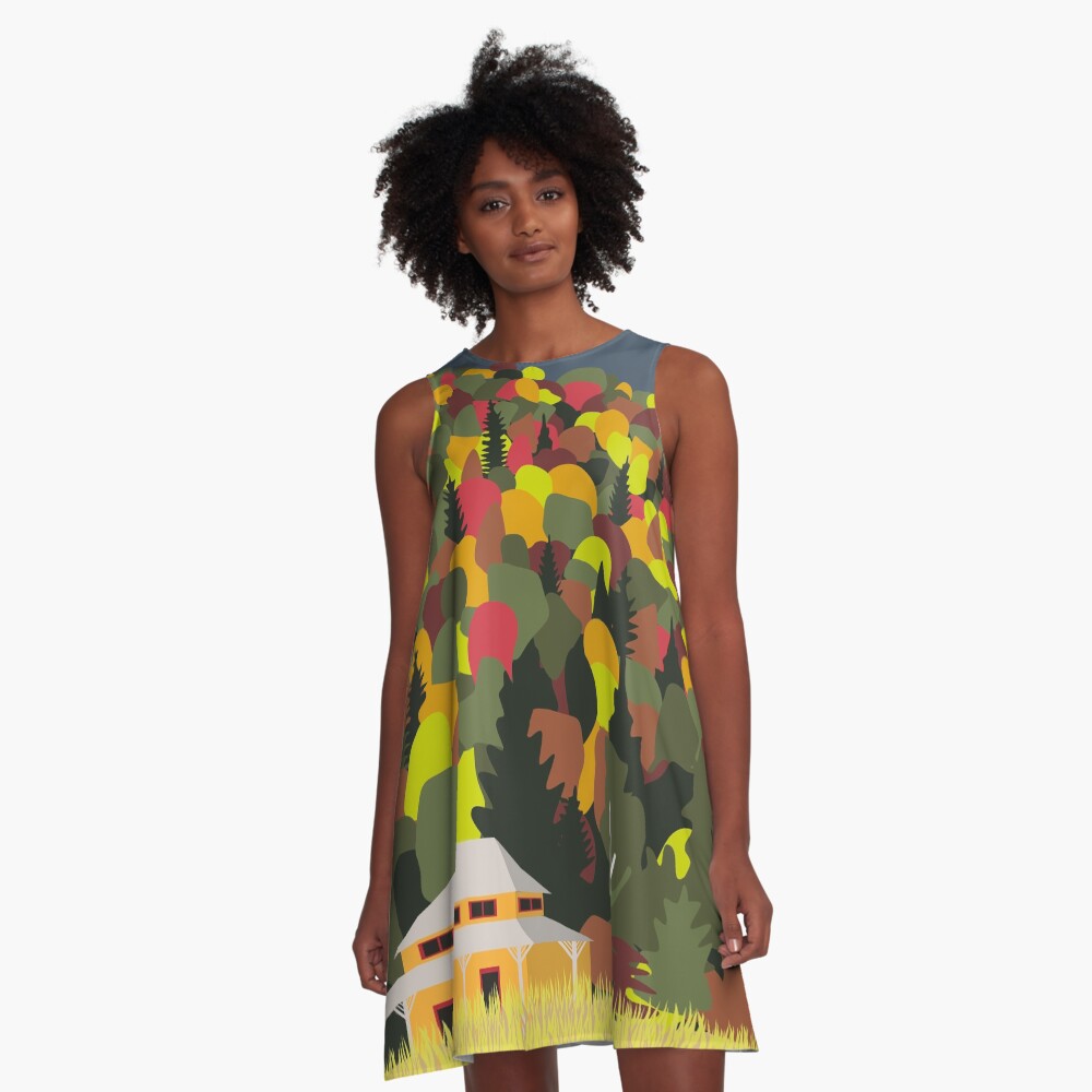 Item preview, A-Line Dress designed and sold by Philcohnartist.