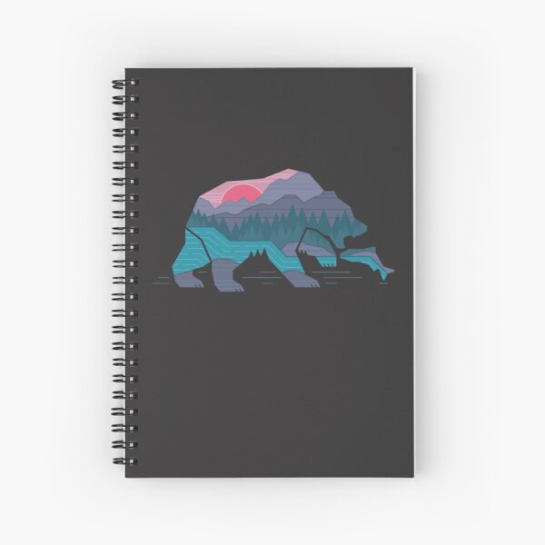 Bear Country Spiral Notebook