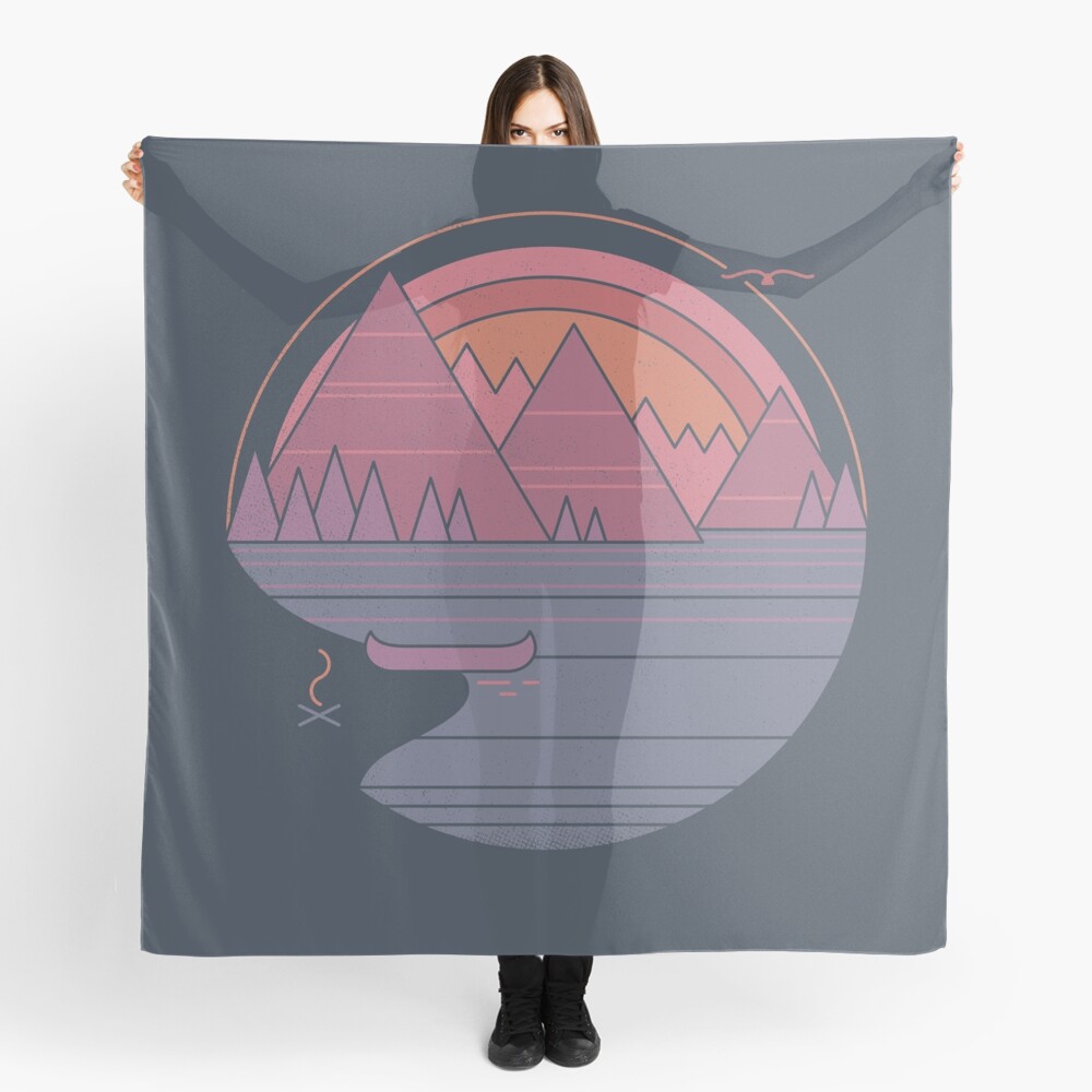 The Mountains Are Calling Scarf