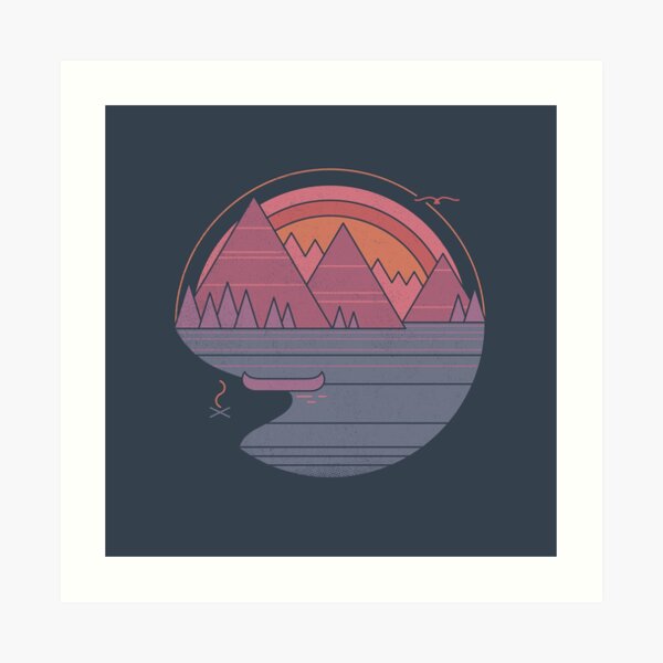 The Mountains Are Calling Art Print