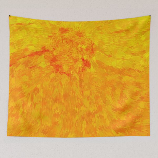 Item preview, Yellow Orange Sun Impressions designed and sold by Salote Faotusia.