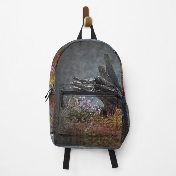 Item preview, dead stump & lupines, Johnston's Ridge designed and sold by Dawna Morton.