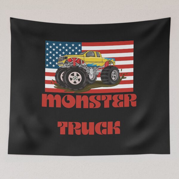 Item preview, Monster Truck designed and sold by Tripp Art Studio.