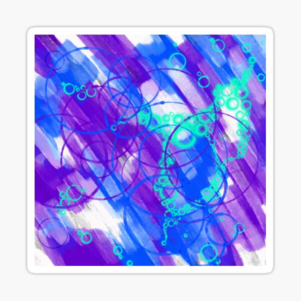 Cold City Nights Sticker