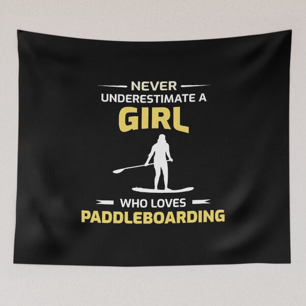Item preview, Paddleboarding Girl Paddleboard Paddle Water sports Gift designed and sold by TastefulTees.