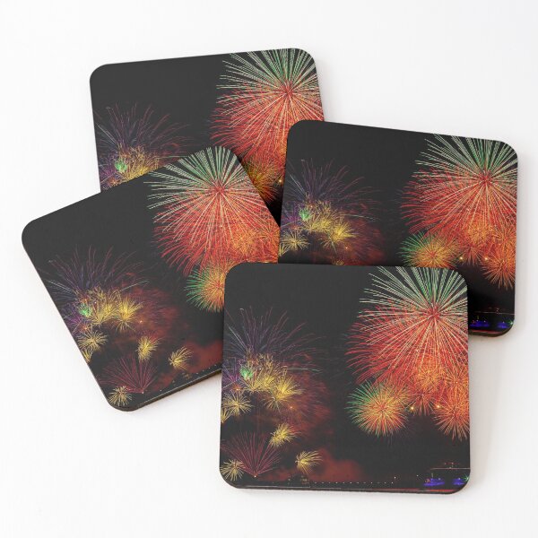 Item preview, Colourful Firework Against A Dark Arabian Sky designed and sold by Mano Chandra Dhas.