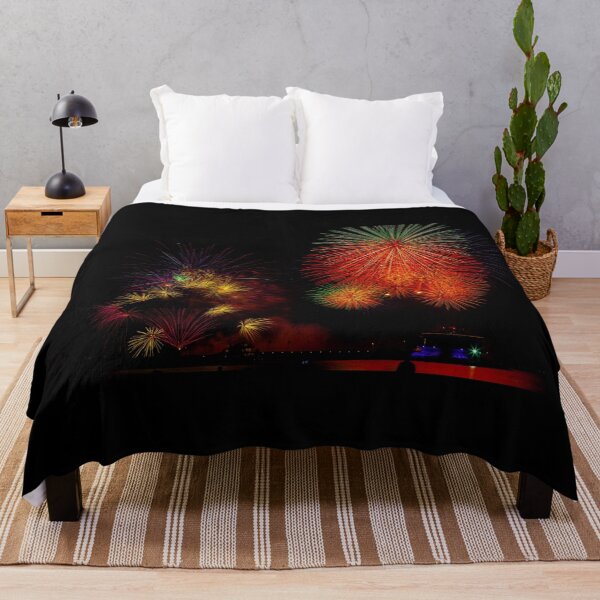 Item preview, Colourful Firework Against A Dark Arabian Sky designed and sold by Mano Chandra Dhas.
