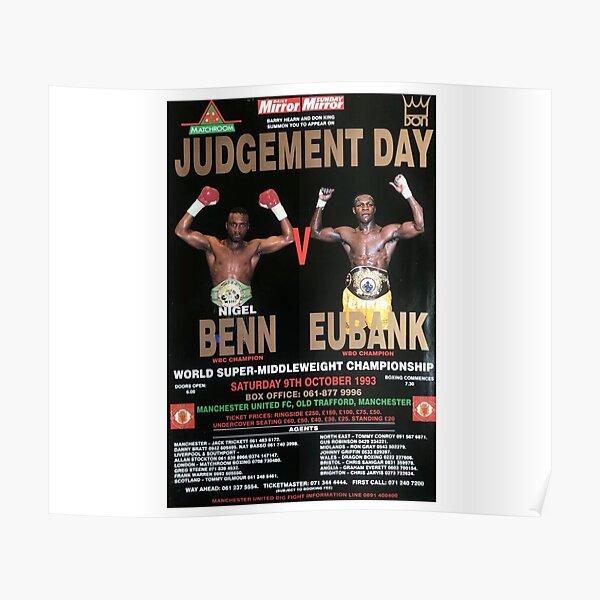 Eubank v Benn II Poster