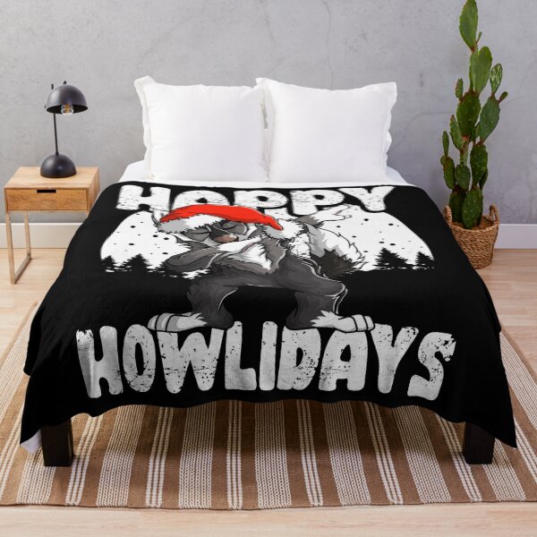 Item preview, Happy Howlidays Wolf Dabbing designed and sold by mermaidselina.