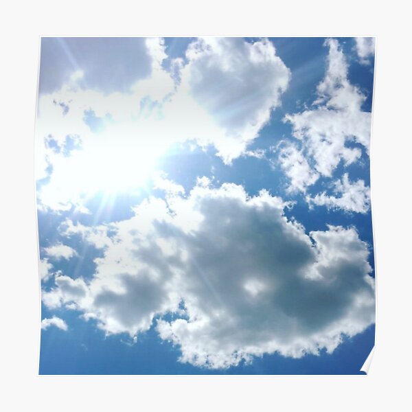 sunny sky Poster