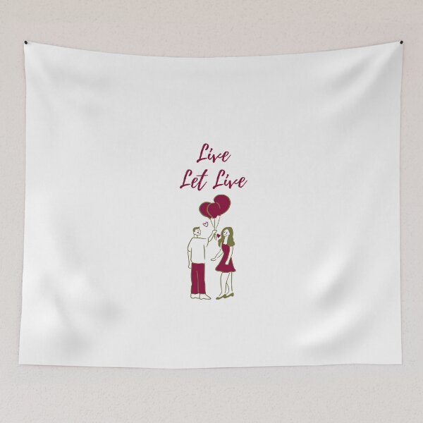 Item preview, Live Let Live - V2 designed and sold by ActRightToday.