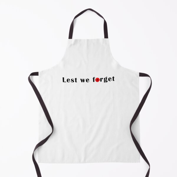 Item preview, Lest we forget Minimalist Remembrance Day red poppy typography (longitudinal) designed and sold by Deegital18.