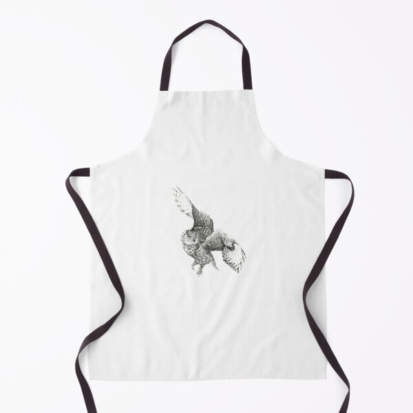 hunting owl Apron