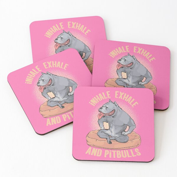 Item preview, Pitbull Mom Gift For Yoga Lovers designed and sold by MrEddie10.