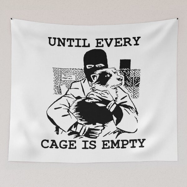 Item preview, Until Every Cage Is Empty designed and sold by bennyjhonson.