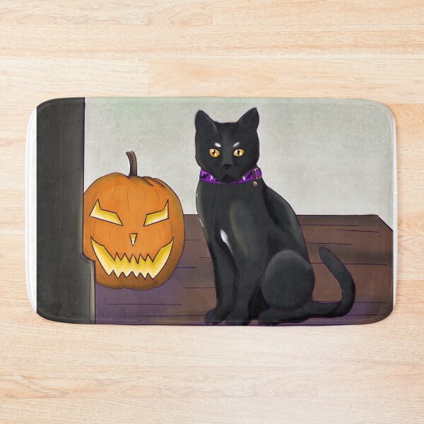 Item preview, Looking off the Porch on Halloween designed and sold by Mew13137.
