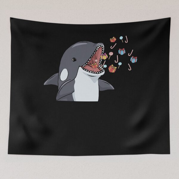 Item preview, Christmas Orca Gift Kids Christmas Candy Ocean Gifts Men Orca Whale designed and sold by DSWShirts.