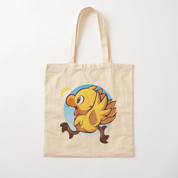 Hot Chocobos Mystery Dungeon Final Fantasy FF Fluffy Tote Bag Canvas Bird