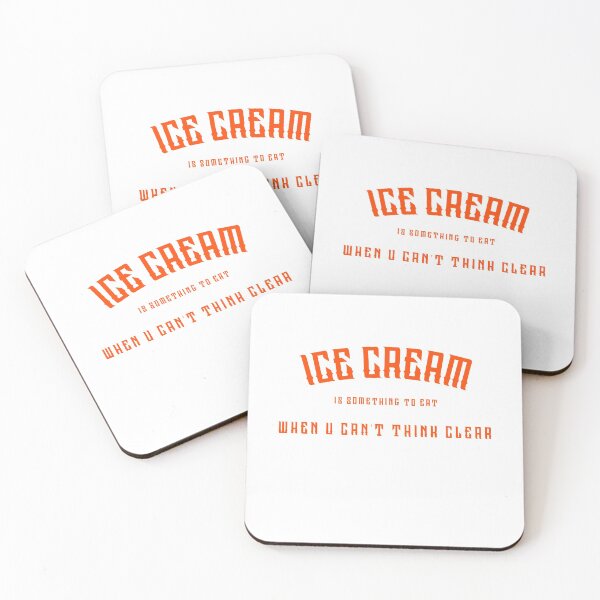 Item preview, Can't think clear? Get some ice cream designed and sold by malkhteb.